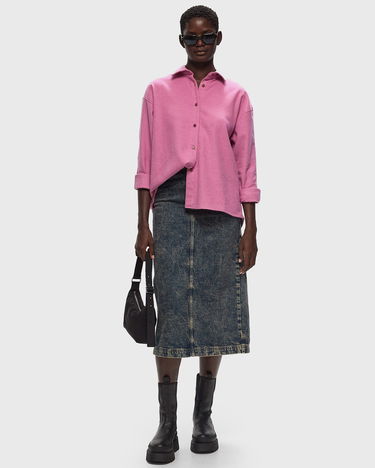 Риза American Vintage VYLOW SHIRT Розово | VYL06AH24-BERLINGOT-CHINE, 1