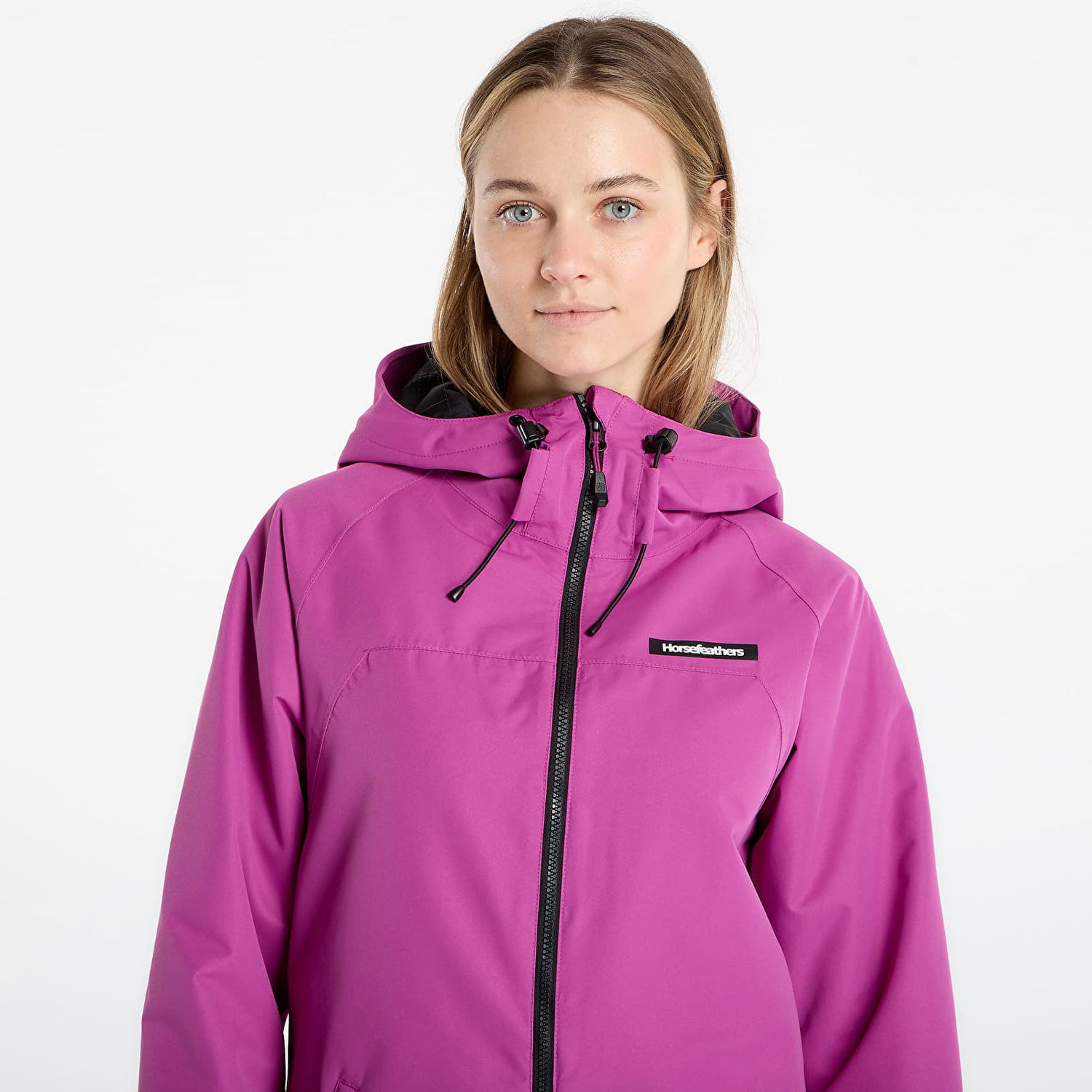 Яке Horsefeathers Hooded Tay Jacket M Лилаво | OW232D, 1