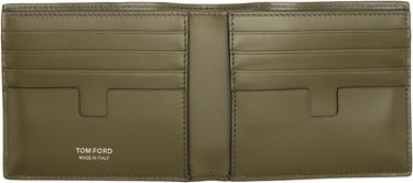 Портфейл Tom Ford TOM FORD T Line Classic Bifold Wallet Зелено | YM228-LCL483S, 2