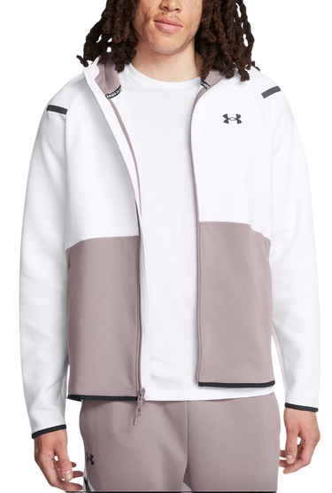 Суитчър Under Armour Hoodie FZ HD Бяло | 1389352-015, 0