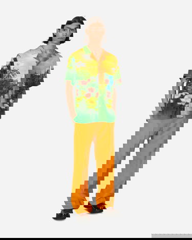 Риза Stockholm (Surfboard) Club Airbrush Flowers Shirt Многоцветен | SM4139 1, 4