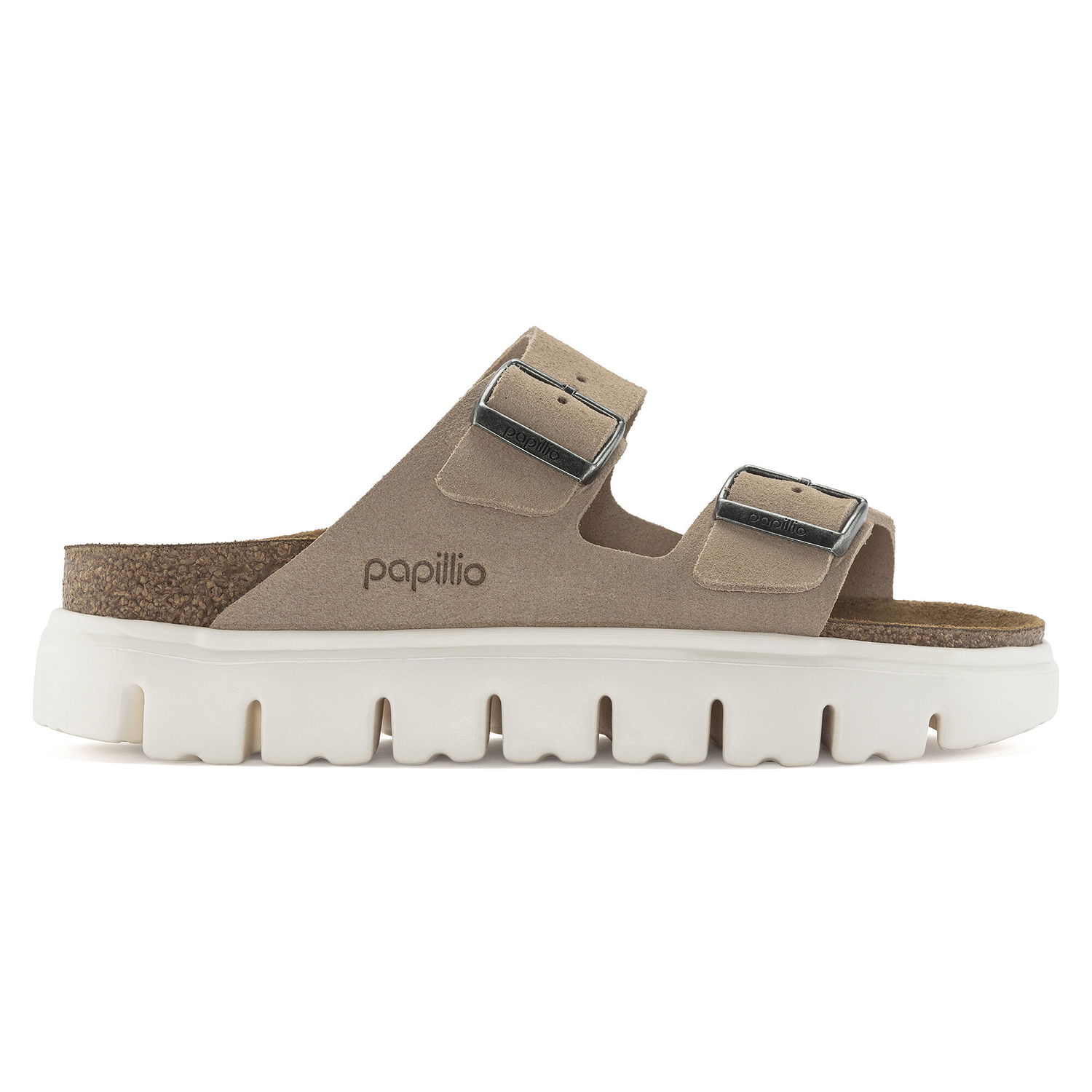 Кецове и обувки Birkenstock Arizona Chunky Suede Leather Бежово | 1024950, 0
