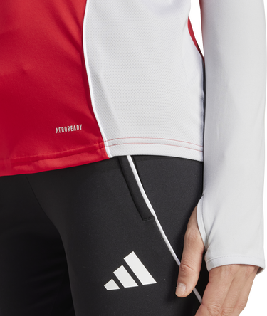 Суитчър adidas Originals adidas Tiro 25 Training 1/4 Zip Top Червено | iw0450, 1