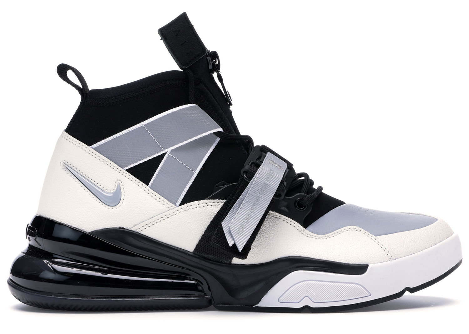 Кецове и обувки Nike Air Force 270 Utility Black Sail Бяло | AQ0572-003, 0