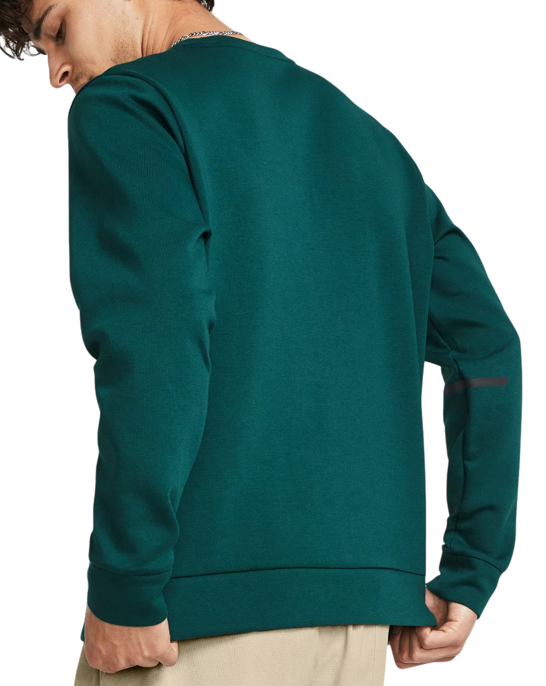 Суитчър Under Armour Unstoppable Fleece Crewneck Sweatshirt Зелено | 1381688-449, 1