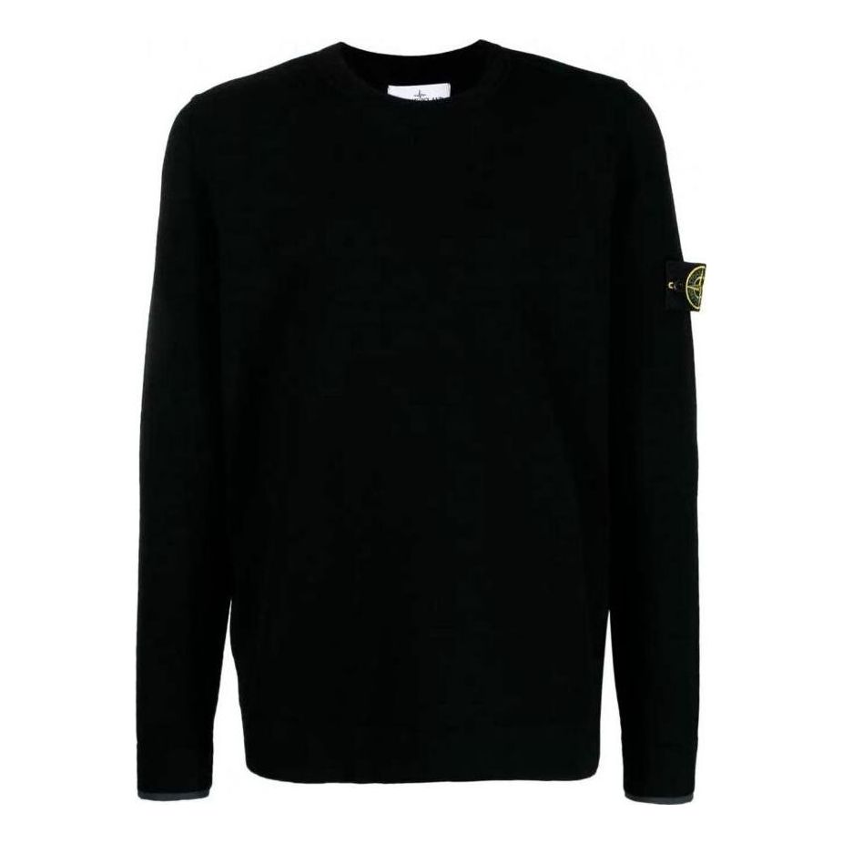 Пуловер Stone Island Wool Crewneck Sweater Черно | 7915526A1-V0029, 0