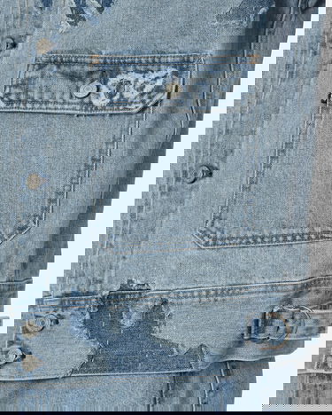 Яке Levi's Utility Trucker Jacket Сиво | A7150 0001, 5