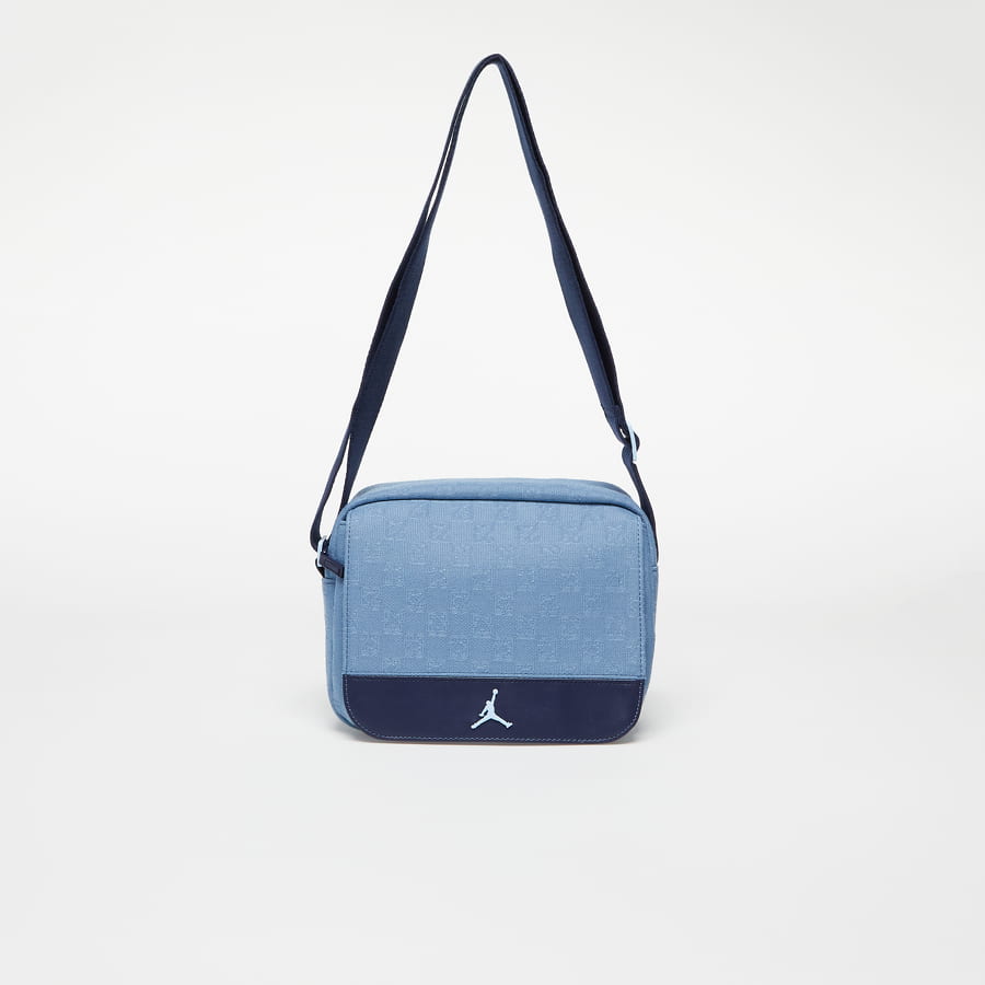 Чанта през рамо Jordan Monogram Crossbody Mini Messenger Bag Синьо | MA0760-M0S, 0