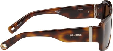 Слънчеви очила Jacquemus Jacquemus 'The Croisière' Sunglasses Кафяво | JAC60C3SUN, 3