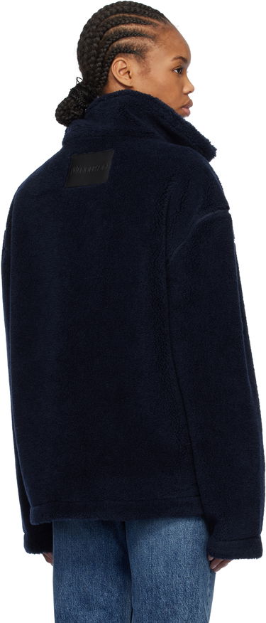 Яке бомбър JW Anderson JW Anderson 'Look Look Look' Fleece Zip-Up Jacket Тъмно синьо | JK0375-PG1711, 2