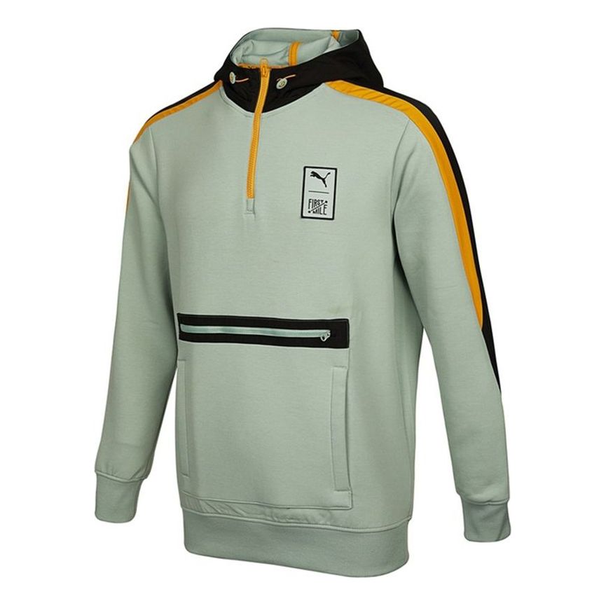 Суитчър Puma PUMA x FIRSTMILE Crossover Splicing Pocket Training Hoodie Зелено | 532339-79, 0
