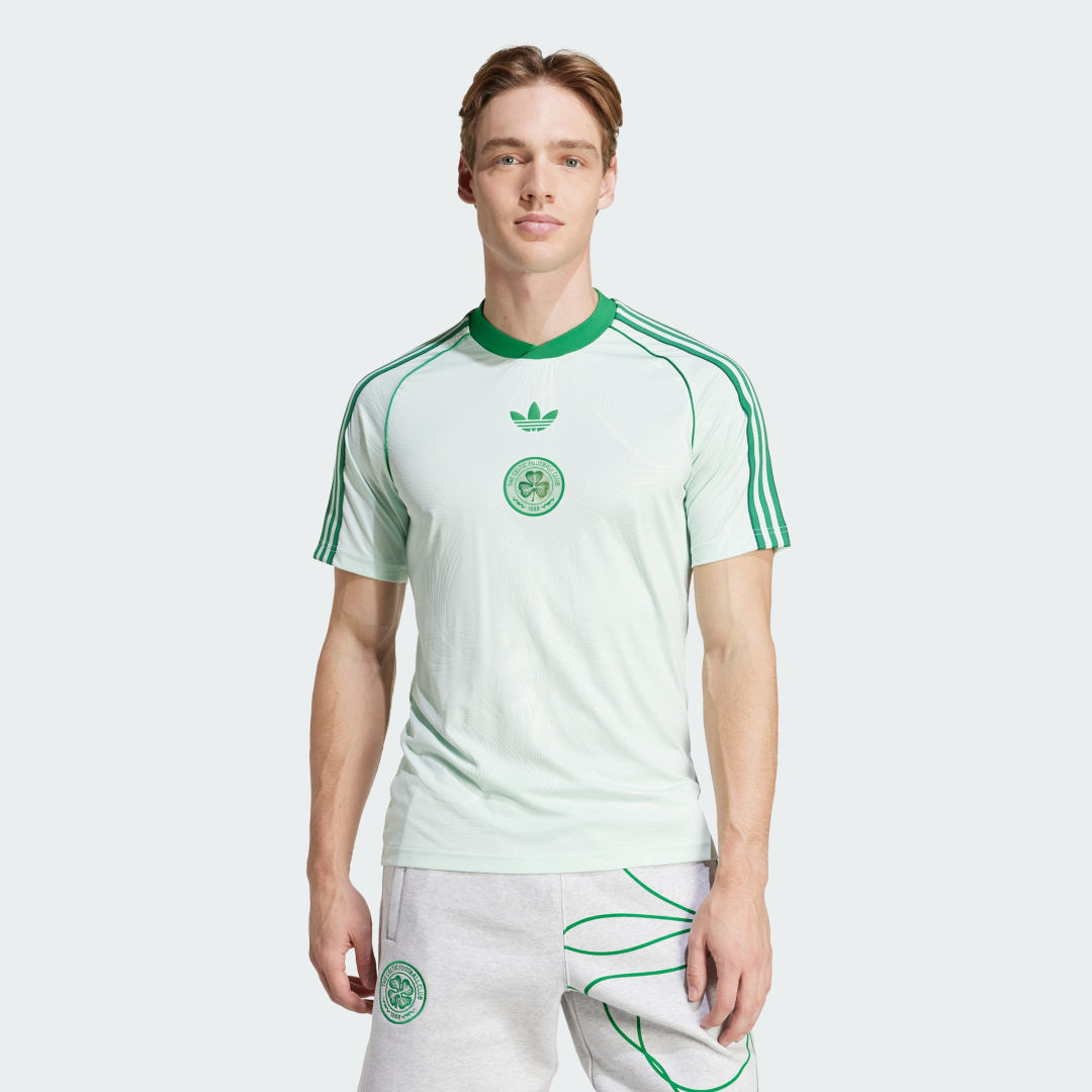 Тениска adidas Performance Celtic FC St. Patrick's Day T-Shirt Зелено | JF2838, 0