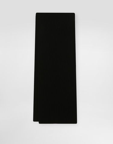 Шал Dolce & Gabbana Dolce & Gabbana Wool and Cashmere Knit Scarf Черно | FXR19TJGME5N0000, 1