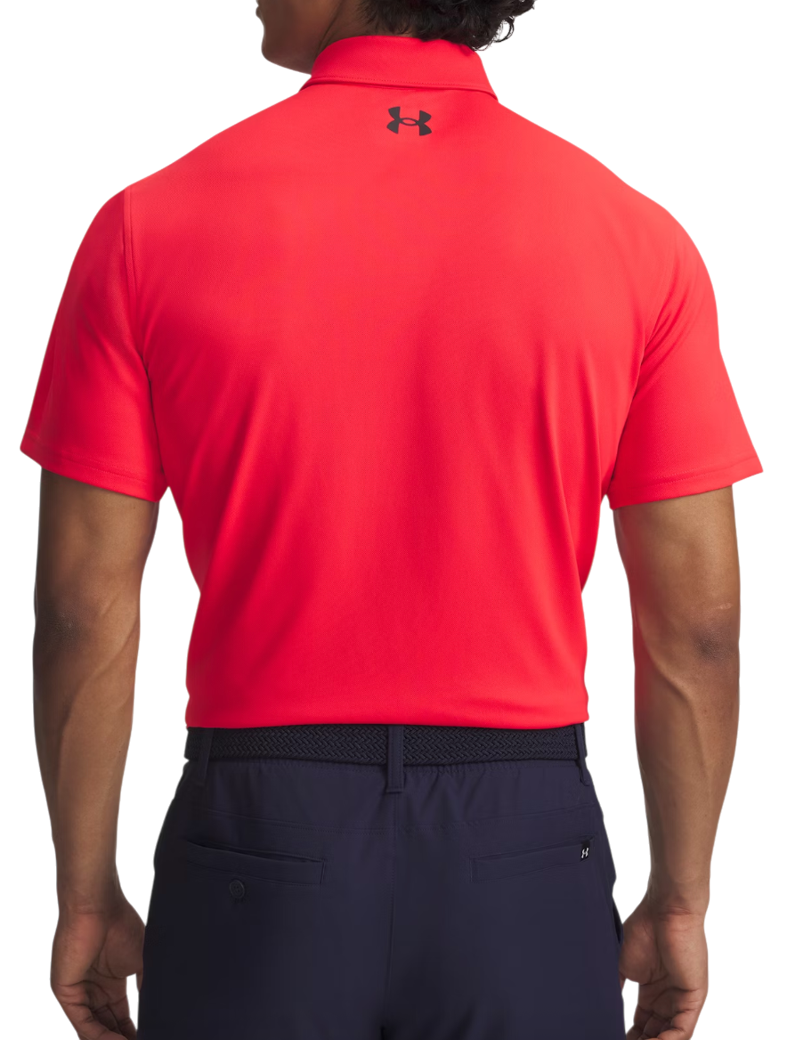 Поло тениска Under Armour UA T2G Pique Polo Shirt Червено | 1390123-713, 1