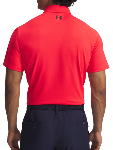 Поло тениска Under Armour UA T2G Pique Polo Shirt Червено | 1390123-713, 1