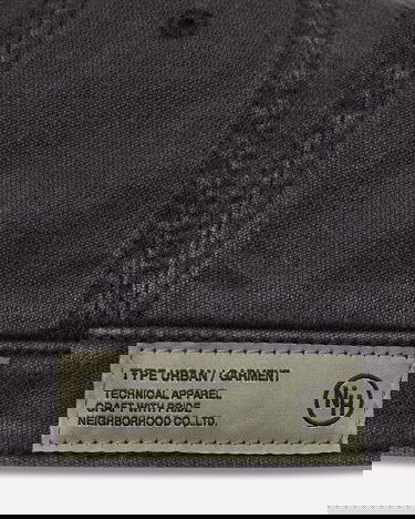 Шапка с козирка Neighborhood Military Washed Cap Черно | 252YGNH-HT07 BLACK, 6