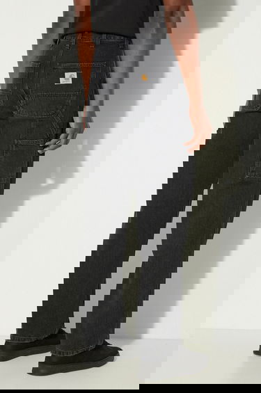 Панталони Carhartt WIP Single Knee Pants Черно | I032024-8906, 1