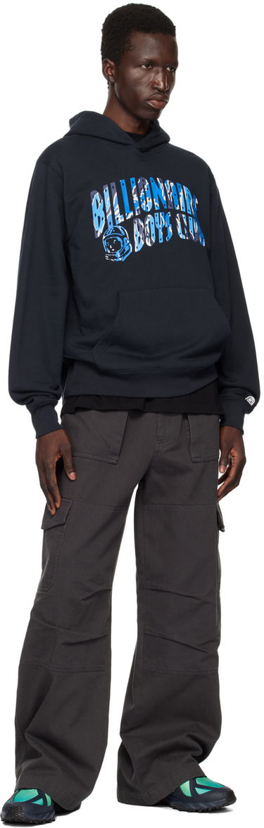 Суитчър BILLIONAIRE BOYS CLUB Camo Arch Logo Hoodie Тъмно синьо | B24231, 3