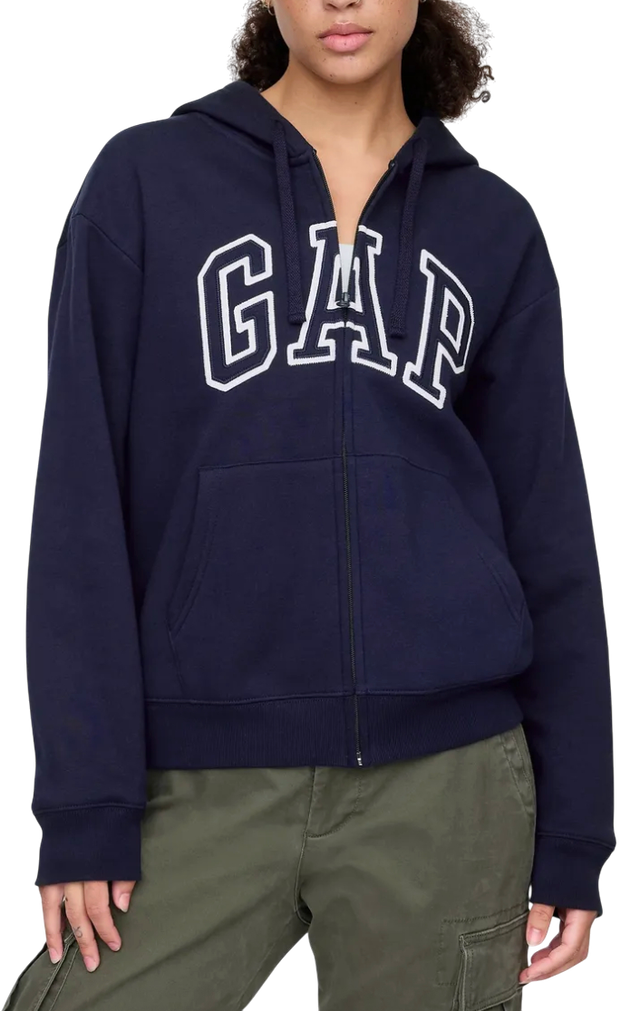 GAP Logo Full-Zip Hoodie