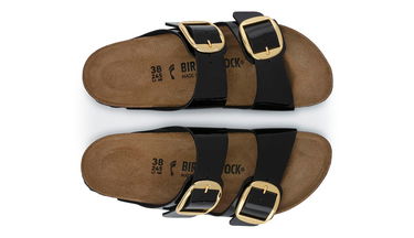 Кецове и обувки Birkenstock Madrid Big Buckle Birko-Flor Черно | 1019817, 2