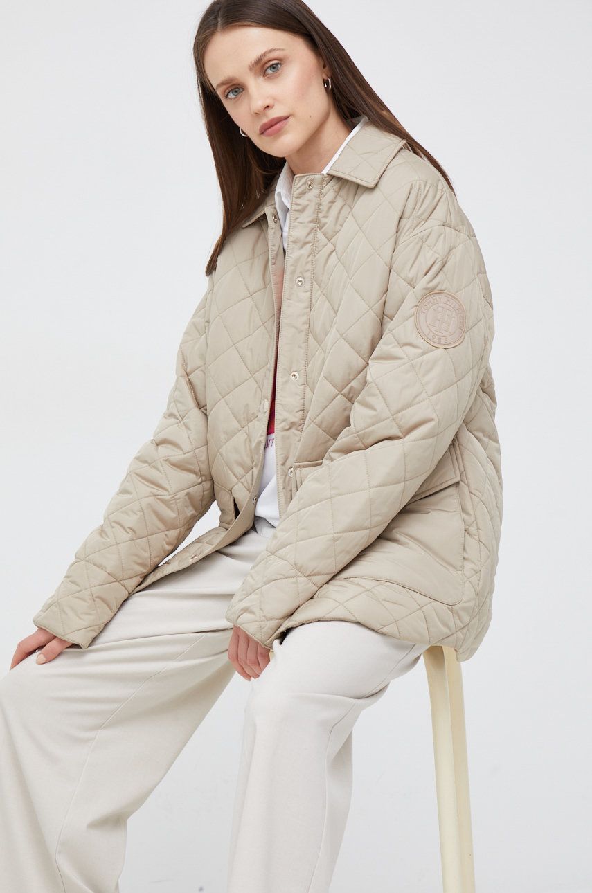 Яке Tommy Hilfiger Jacket Бежово | WW0WW35552.9BYY, 0
