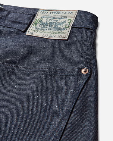 Дънки Levi's LVC Lot 333 3 Series Jeans Rigid Indigo Small Сиво | 000P6-0000, 4