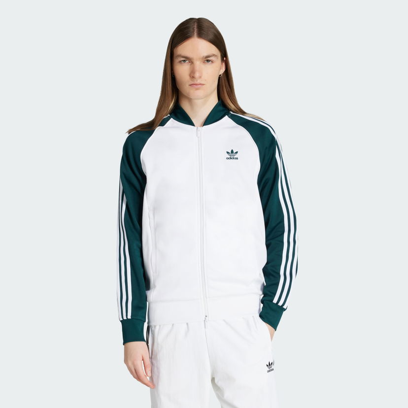 Яке adidas Performance Adicolor Classics SST Track Jacket Бяло | JY1293