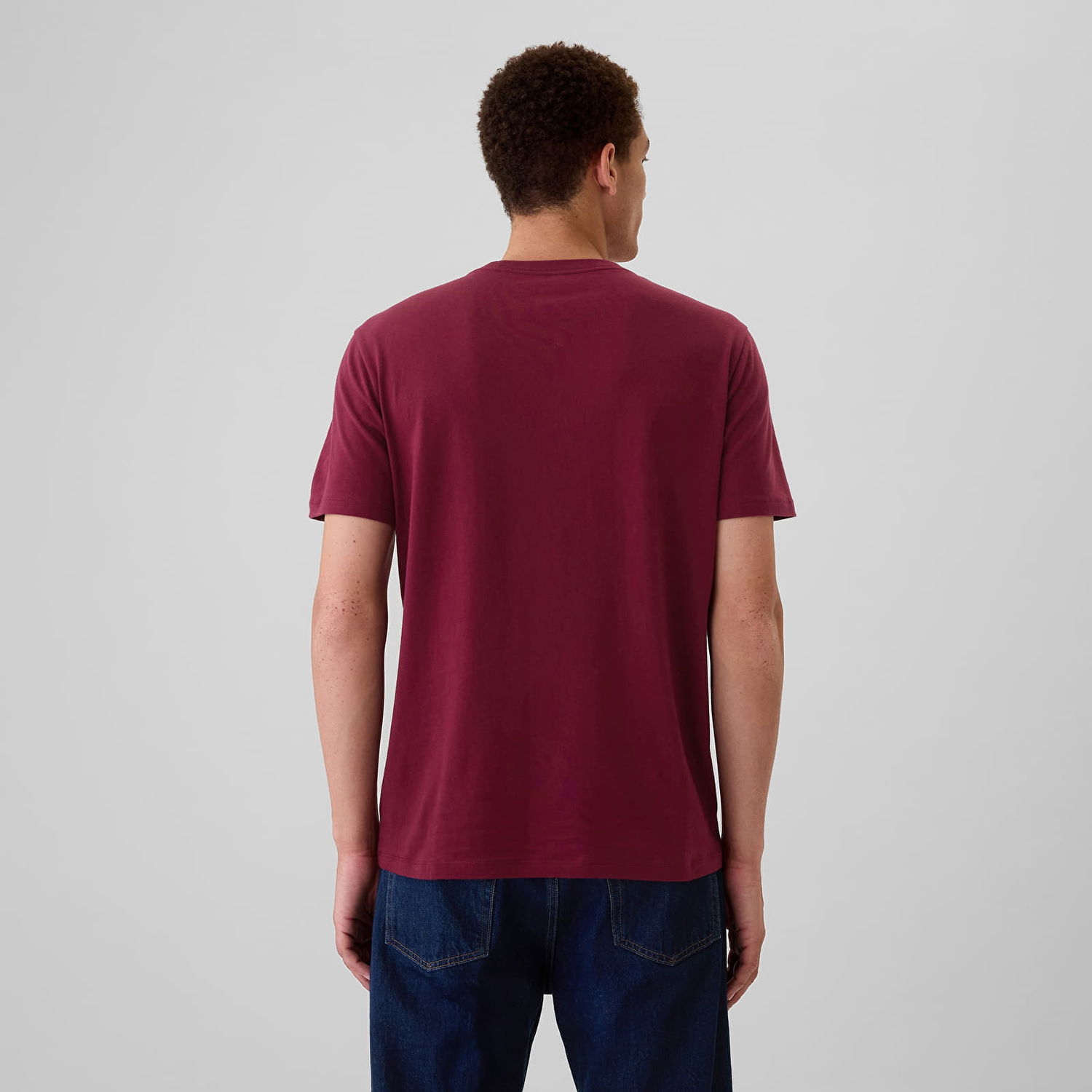 Тениска GAP T-shirt Logo Tee Red Delicious L Червено | 542179-00, 1
