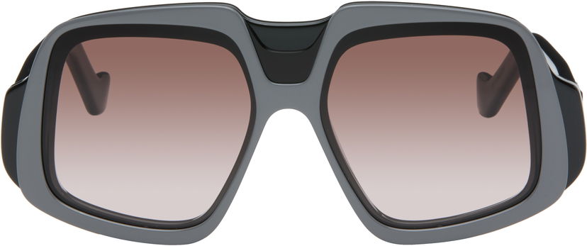 Слънчеви очила Loewe Anagram Oversized Square Gradient Sunglasses Сиво | LW40194I@0001T 840126866254