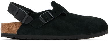 Кецове и обувки Birkenstock Black Narrow Tokio II Slip-On Loafers Черно | 1028348, 0