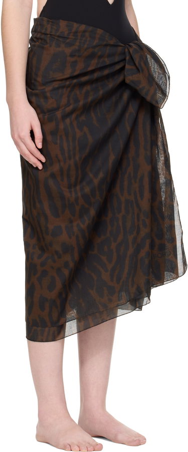 Бански Tom Ford Tom Ford Pareo Wrap Cover-Up Skirt Кафяво | PAR001-FAP244, 1