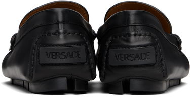 Кецове и обувки Versace Versace 'La Medusa' Driver Loafers Черно | 1019882_1A00693, 1
