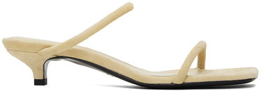 Аксесоари TOTEME TOTEME 'The Minimalist' Heeled Suede Sandals Бежово | 243-WAS2065-LE0045, 0