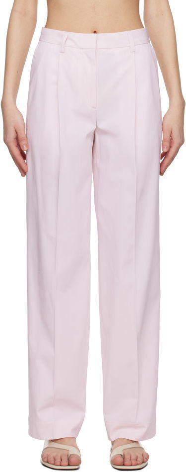 Панталони TOTEME TOTEME Slanted Pocket Trousers Розово | 252-WRB0246-FB0379, 0