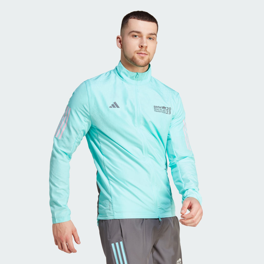 Яке adidas Originals BMW Berlin Marathon 2023 Legends Тюркоазено | IN1334, 0