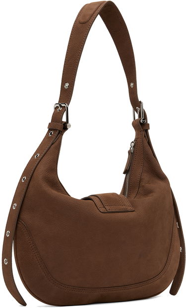 Чанта през рамо OSOI Leather Shoulder Bag with Buckle Кафяво | 24FWB05004048, 2