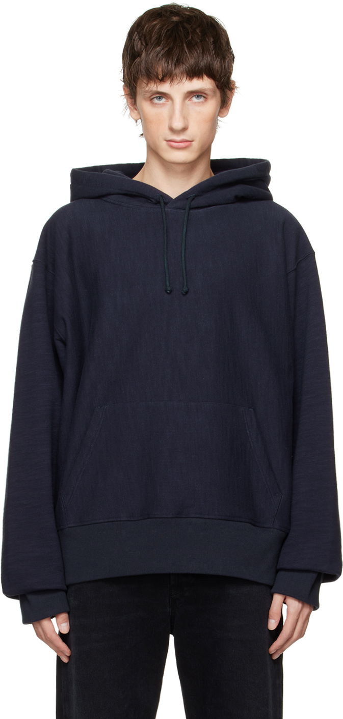 Суитчър The Row Naoki Cotton Hoodie Синьо | 543-K528