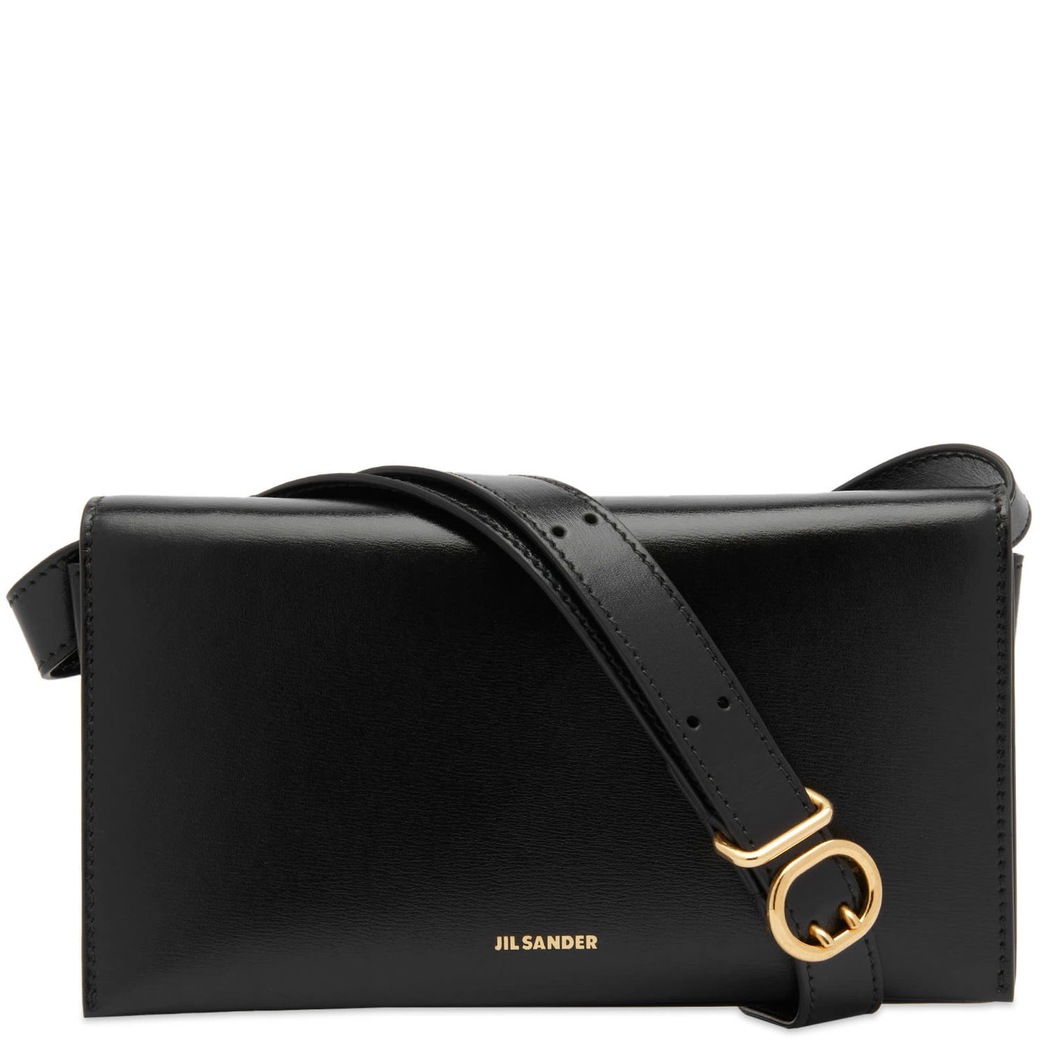 Чанта през рамо Jil Sander All-Day Buckle Bag Черно | J07ZH0012-P4840-001, 0
