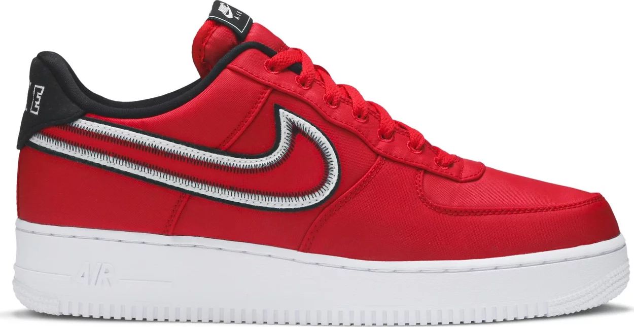 Кецове и обувки Nike Air Force 1 Low "Reverse Stitch - Red" Червено | CD0886-600, 0