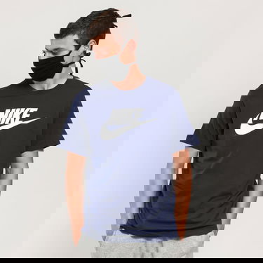 Тениска Nike NSW Tee Icon Futura Тъмно синьо | AR5004-411, 0