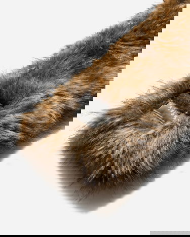 Шал Maison Margiela Faux Fur Scarf Кафяво | SH0TE0001 001F, 4