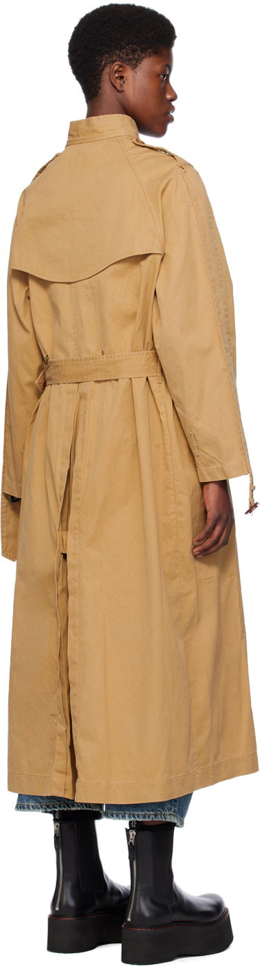 Тренчкот R13 R13 Pin-Buckle Trench Coat Бежово | R13WR240-R324B, 2
