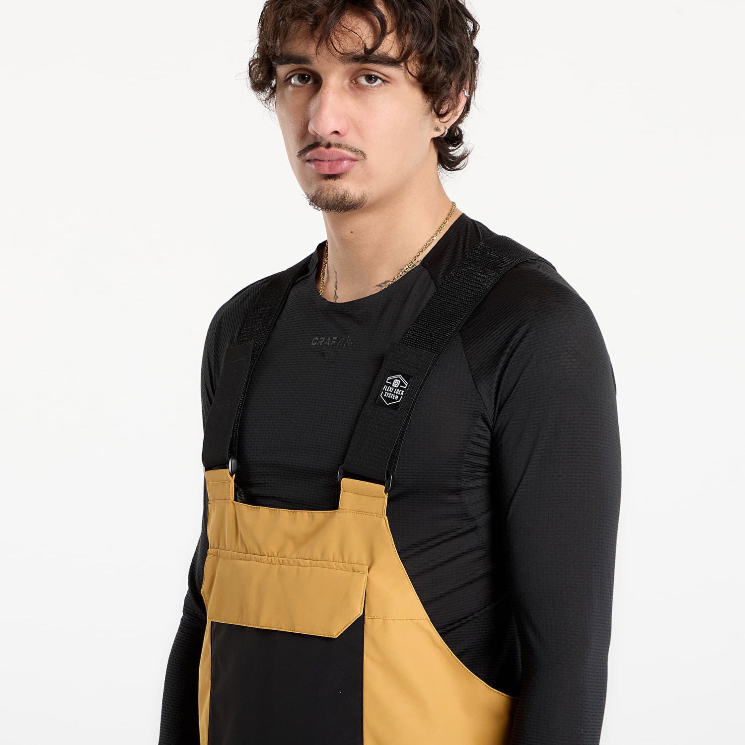 Комбинезон Horsefeathers Transfer Bib Overalls Жълто | OM323I, 1
