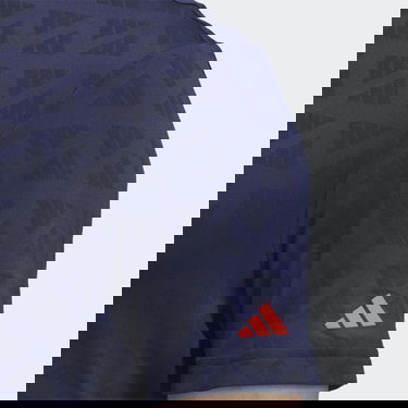 Поло тениска adidas Performance Adi Jacquard Mock Golf Polo Shirt Тъмно синьо | HZ0428, 5