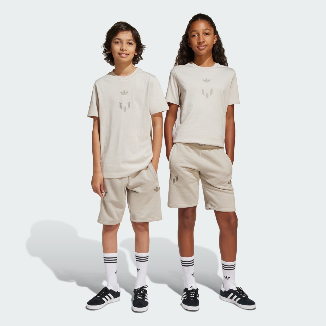 Комплект adidas Performance Messi Kids Shorts Бежово | JD1965, 0