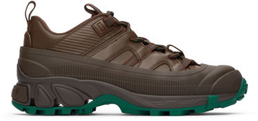 Кецове и обувки Burberry Arthur Sneakers 'Brown & Green' Кафяво | 8045701, 0