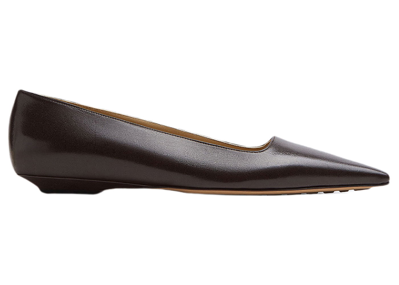 Кецове и обувки Bottega Veneta Leather Ballet Flats Кафяво | 690008V1TR02113, 0