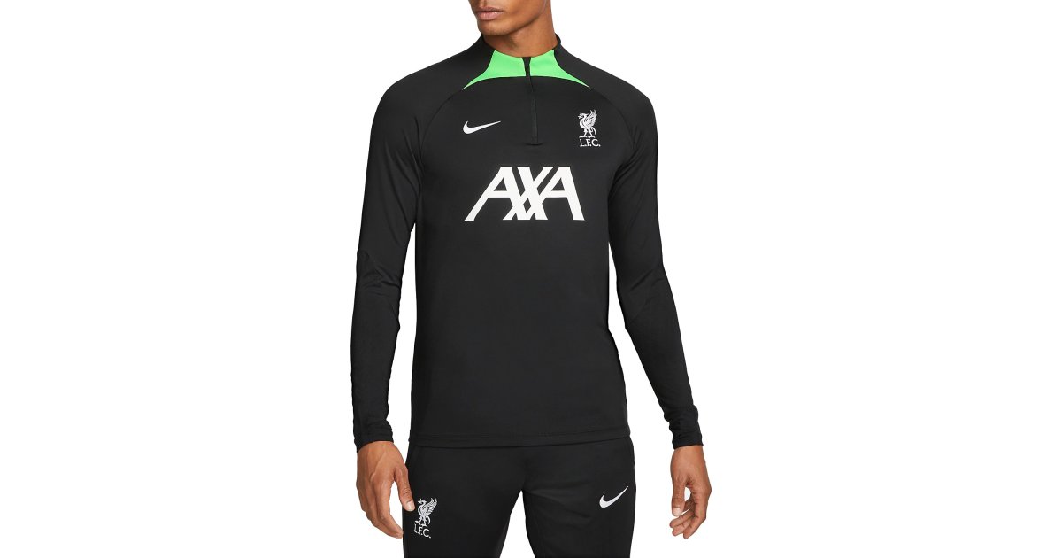 Тениска Nike Dri-FIT Liverpool FC Strike Drill Top Черно | dx3106-014, 1