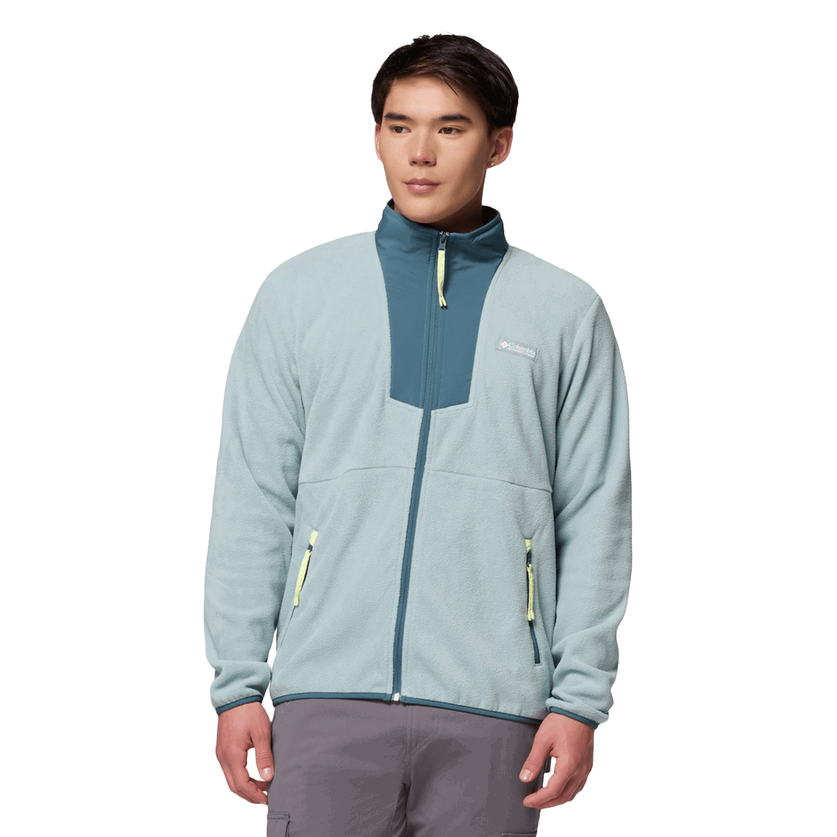Суитчър Columbia Sequoia Grove™ Colorblock Full Zip Fleece Синьо | 2095891429, 0