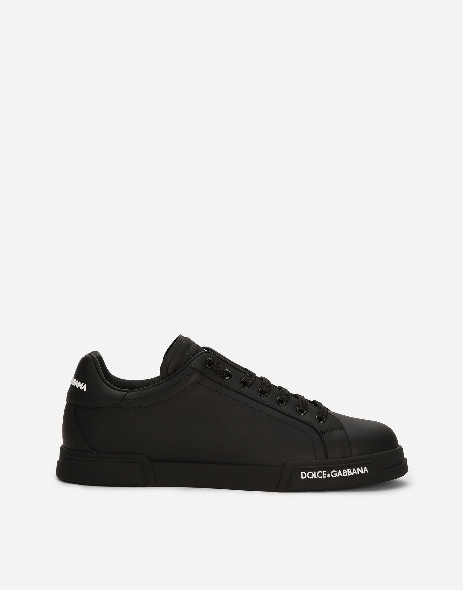 Кецове и обувки Dolce & Gabbana Dolce & Gabbana Portofino Calfskin Nappa Черно | CS2332AA3358B956, 0